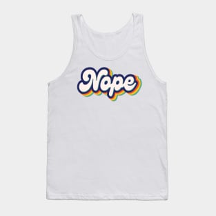 Nope Tank Top